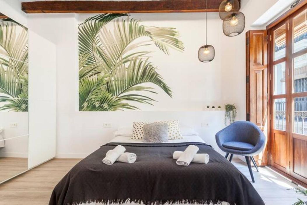 Modern Flat By Mercado Central In Ciutat Vella Valenza Esterno foto