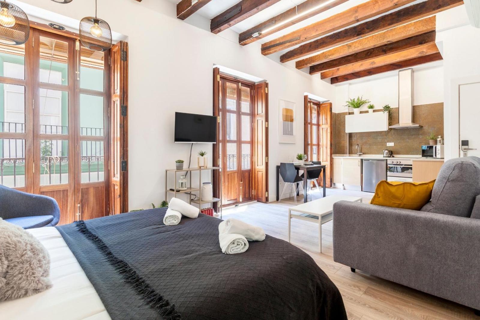 Modern Flat By Mercado Central In Ciutat Vella Valenza Esterno foto