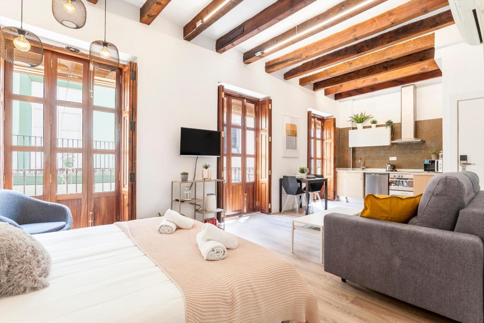Modern Flat By Mercado Central In Ciutat Vella Valenza Esterno foto